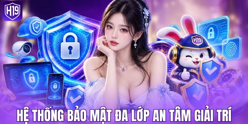 Hệ thống bảo mật đa lớp an tâm giải trí