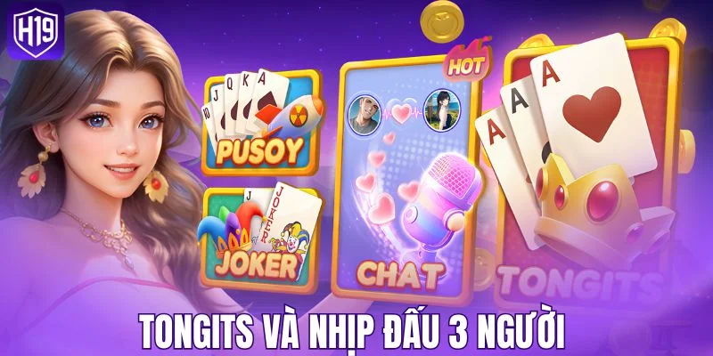 Tongits và nhịp đấu 3 người 